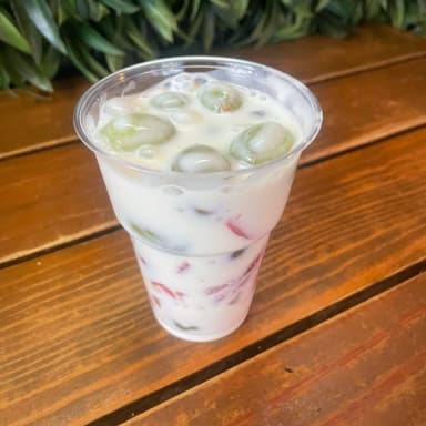 Uvas con Crema 🍇🥄✨