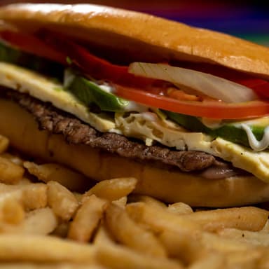 Sándwich de Bistec