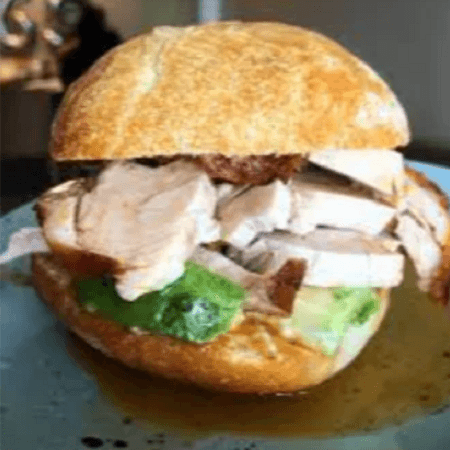 Sándwich de Pavo con 1 Huevo
