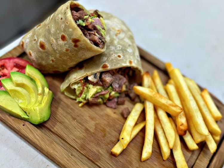 Mega Burrito de  Arrachera