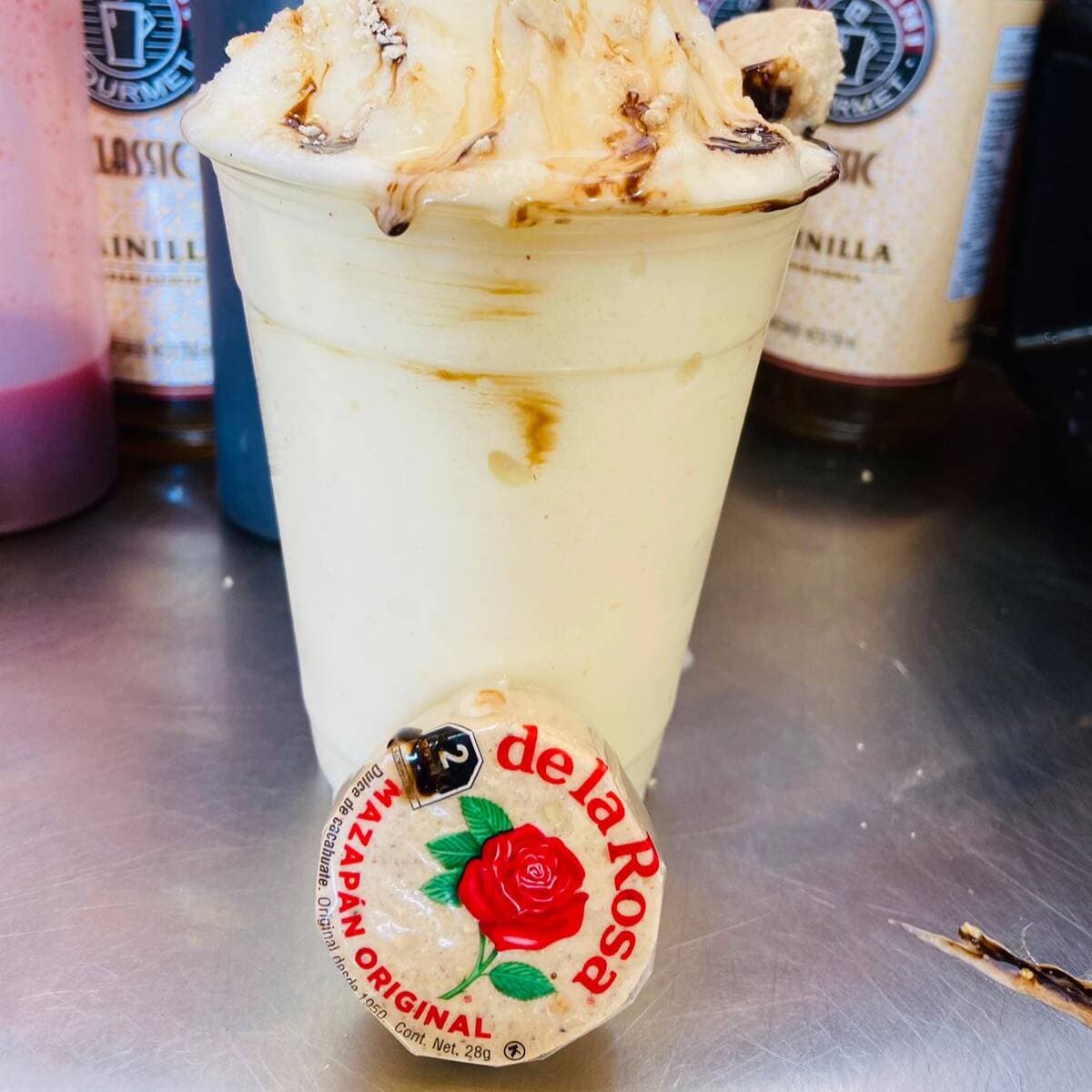 Frappe Mazapan