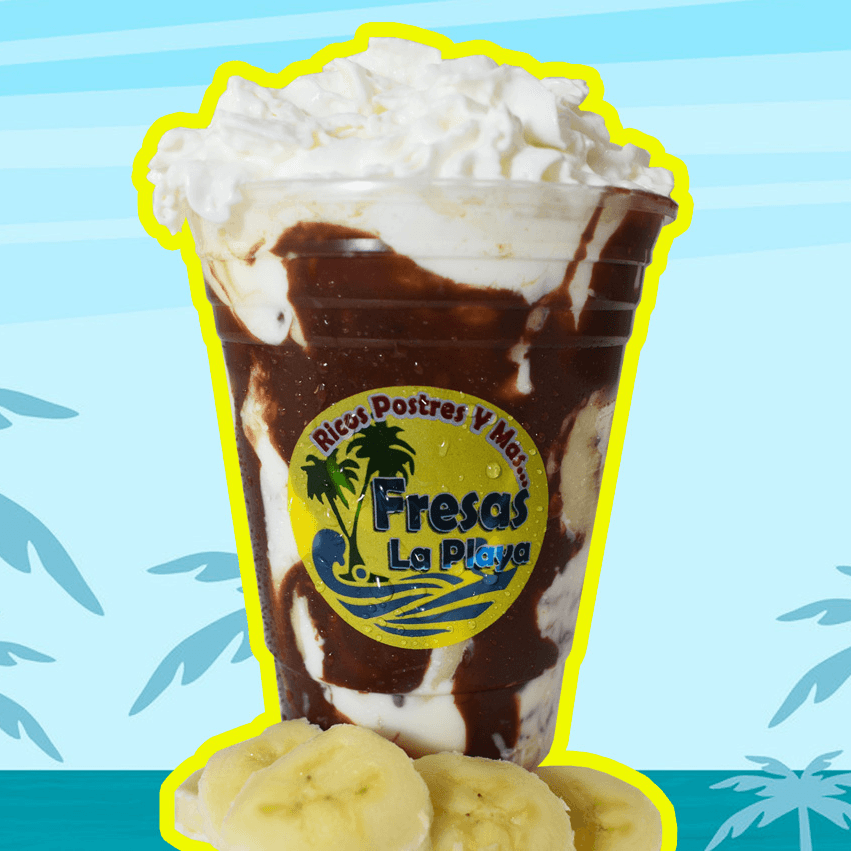 Plátano con Crema