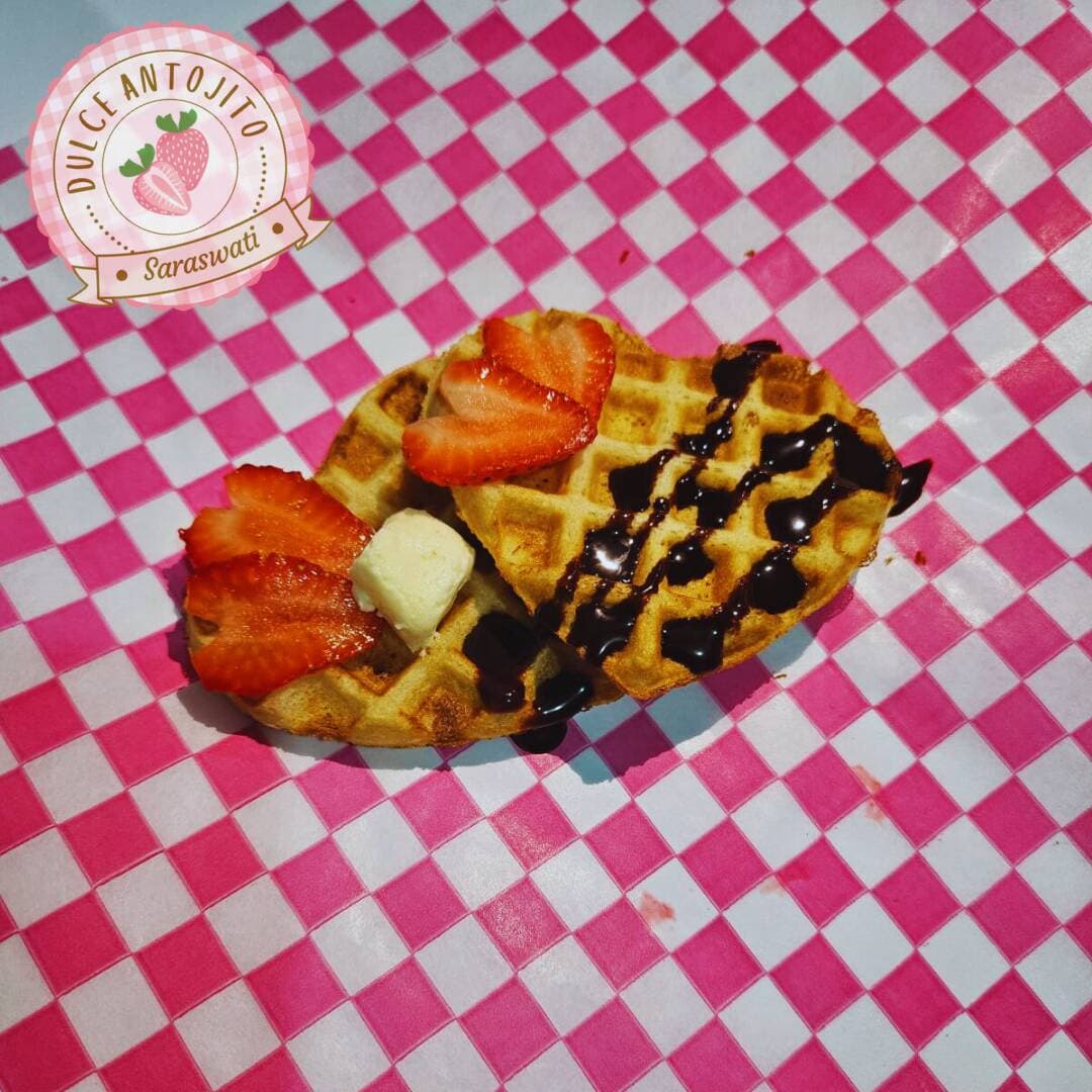 Mini Waffles Corazón