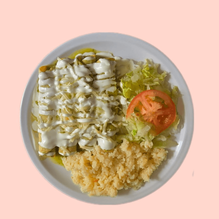 Enchiladas de pollo