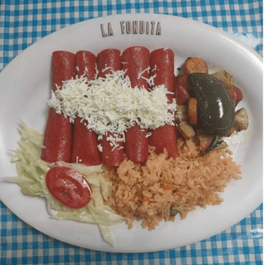 Enchiladas rojas