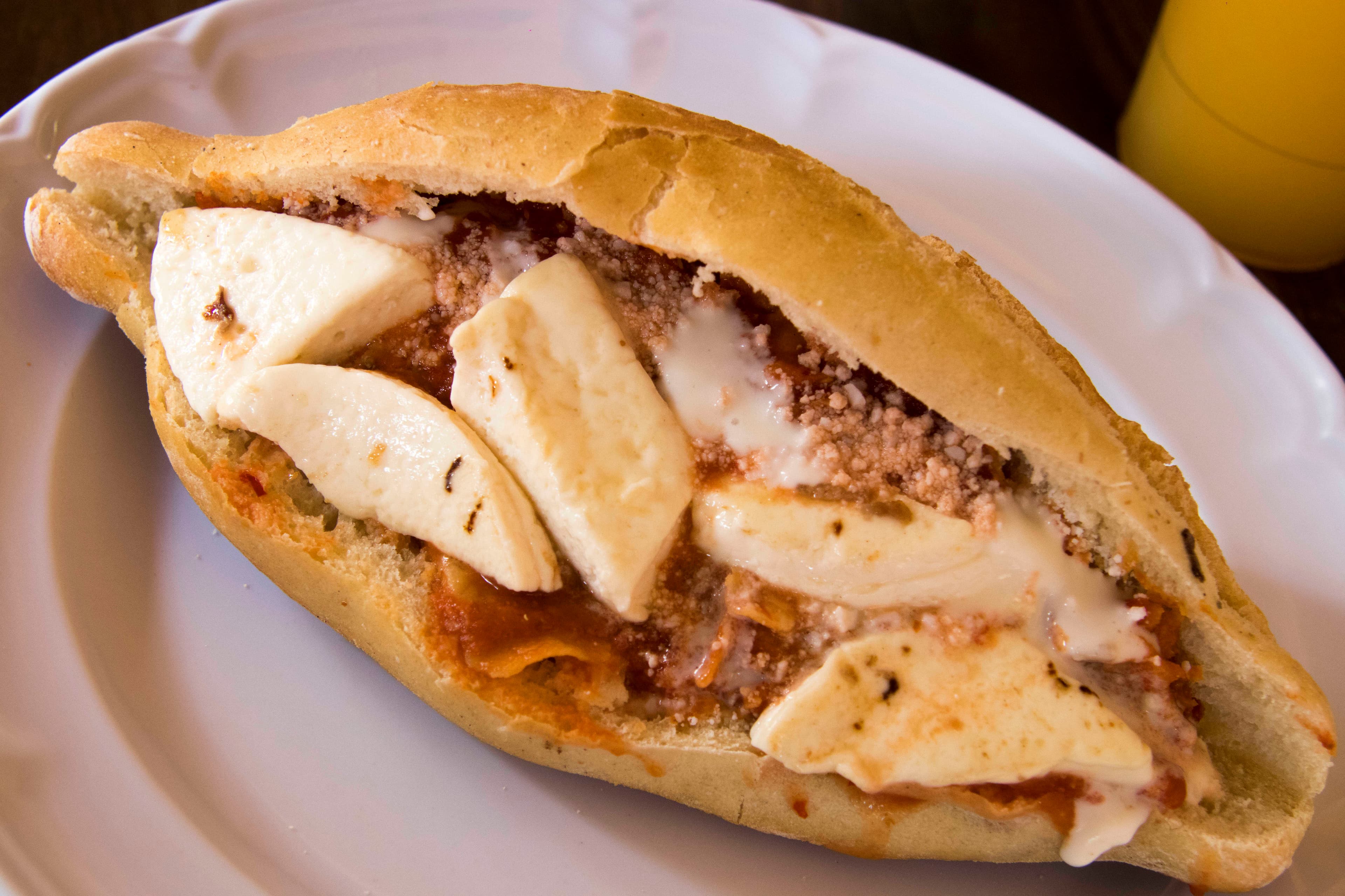 Lonche de Bistec