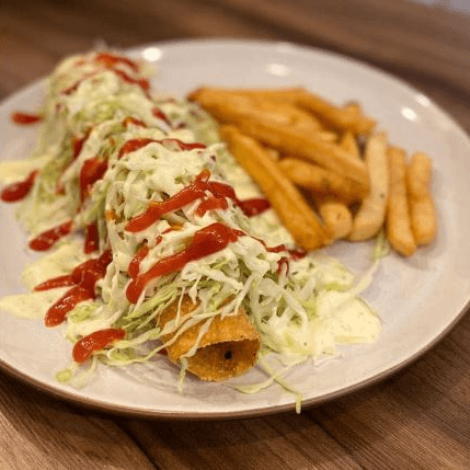 Taco Pequeño + Papas Fritas