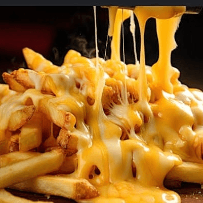 Papas con queso