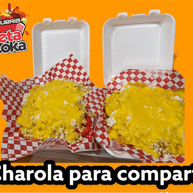 Charola para compartir