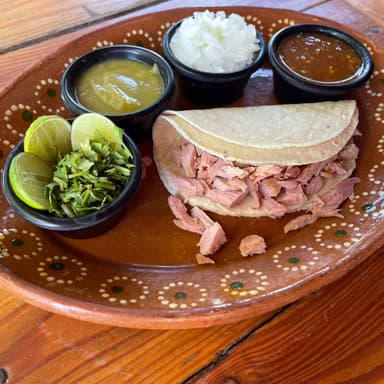Taco de Carnitas (Carne)