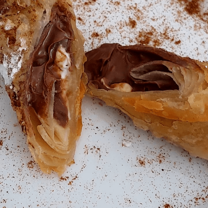Rollito de NUTELLA y Philadelphia