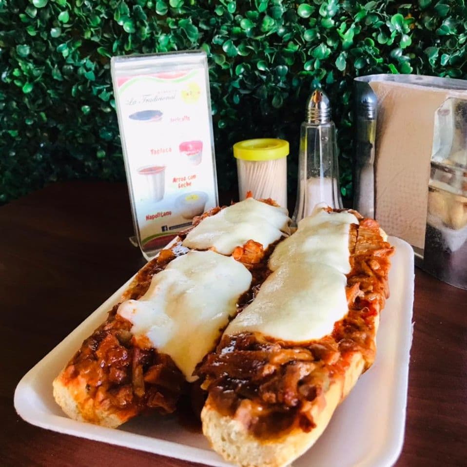 Molletes de barbacoa