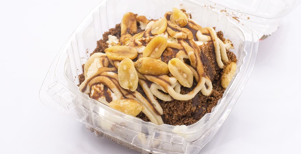 Cheesecake Keto sabor Snickers