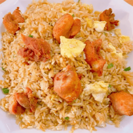 Chaufa con Pollo en Trozo
