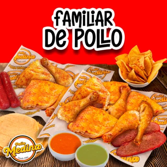 COMBO FAMILIAR DE POLLO.