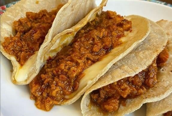 Taco de Chicharrón Prensado