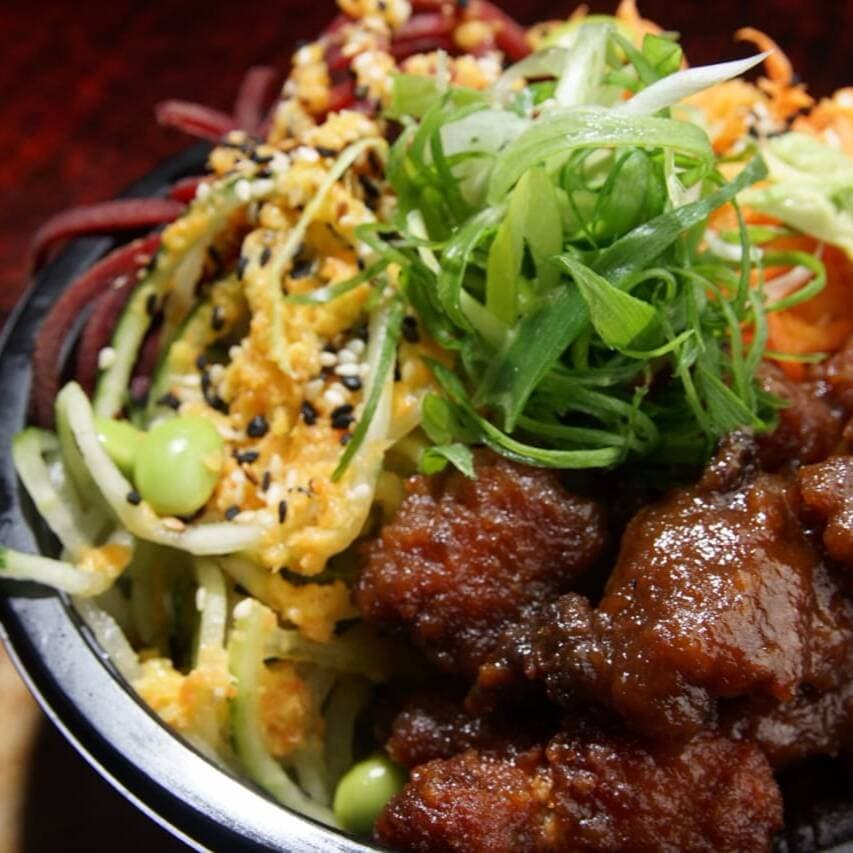 Donburi de Pollo al Panko