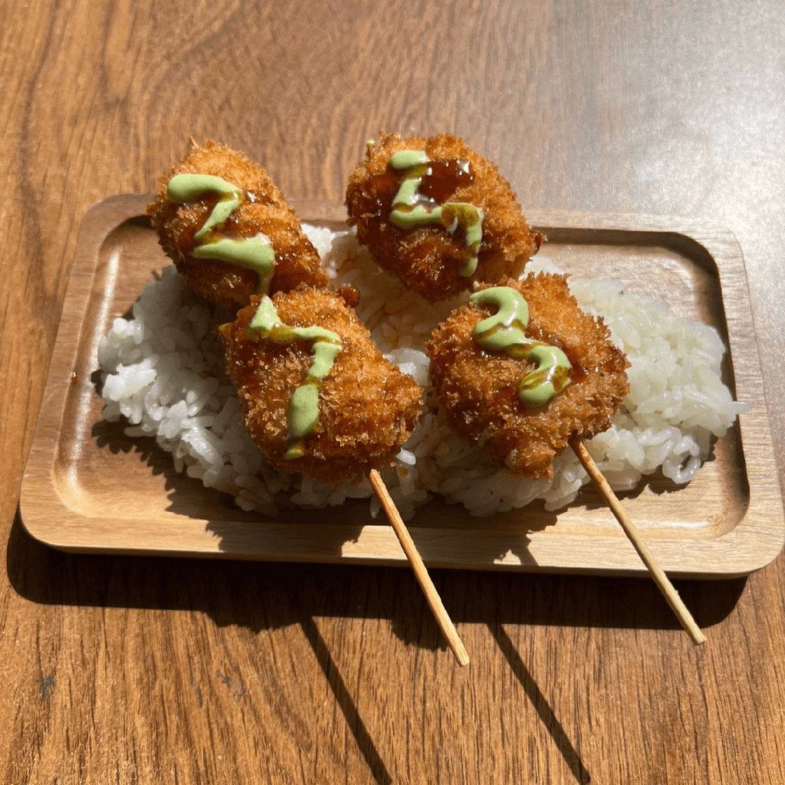 Brochetas Maguro