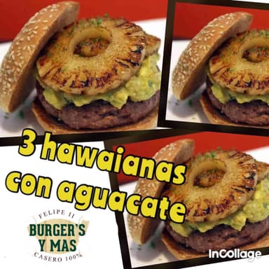 3 Burgers Hawain