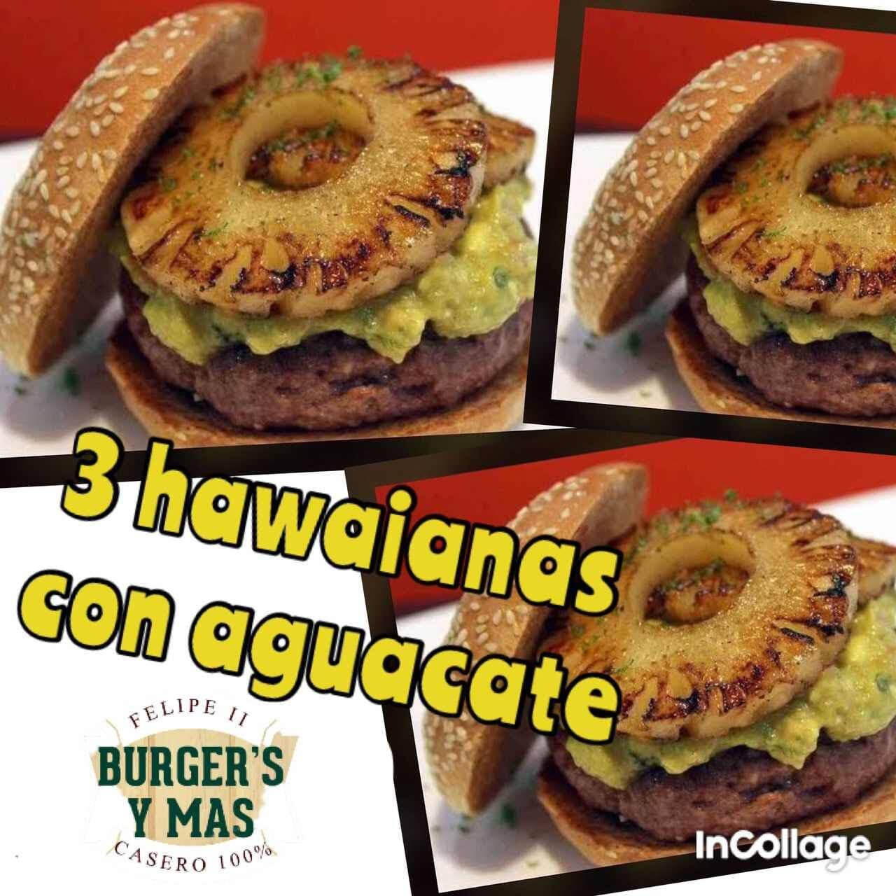 3 Burgers Hawain