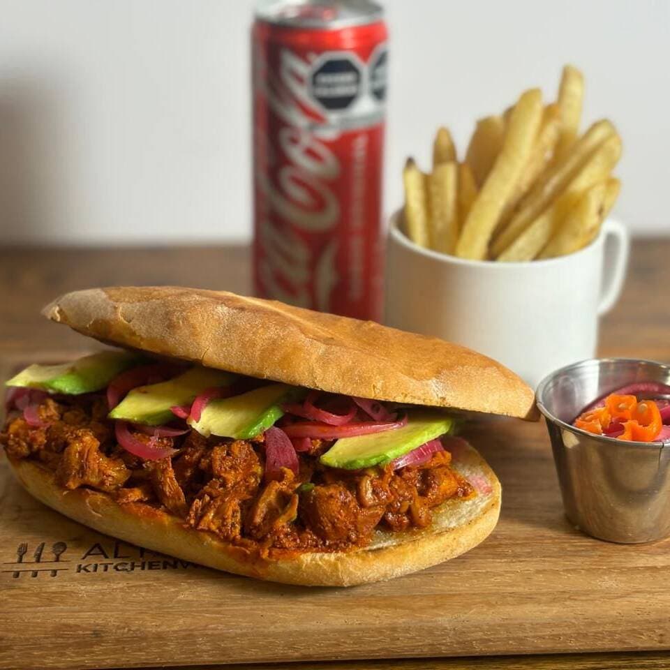 Torta de Cochinita Pibil