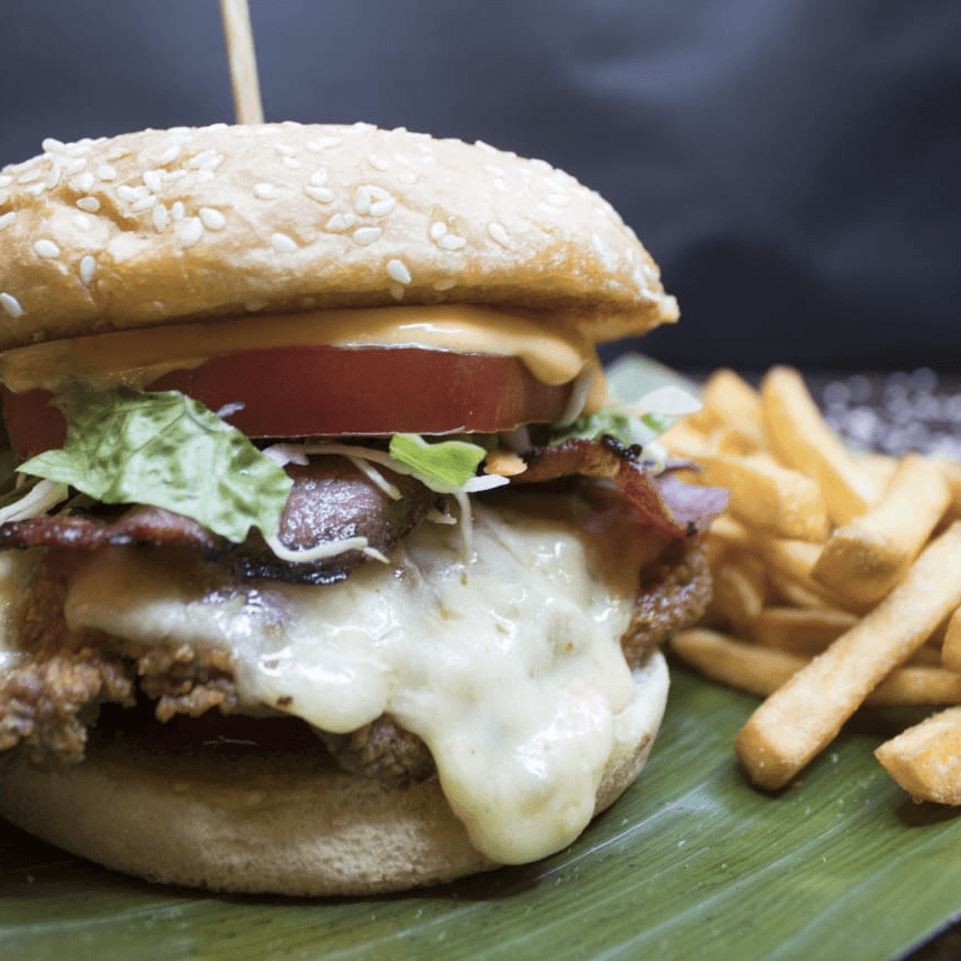 Hamburguesa con Papas