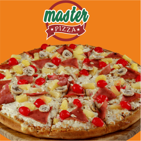 Pizza Hawaiana Familiar