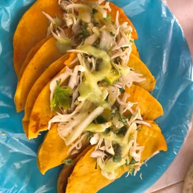 TACOS DE MOLE