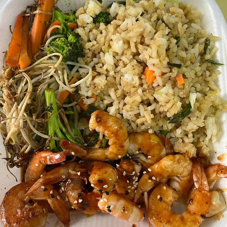 TEPPANYAKI CAMARONES A LA DIABLA