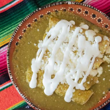 Enchiladas de Pollo