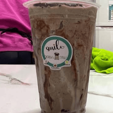 Oreo Matcha Milk Tea