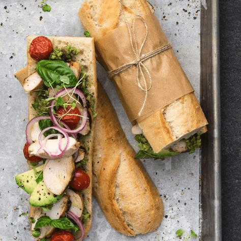 Baguette Vegetariano