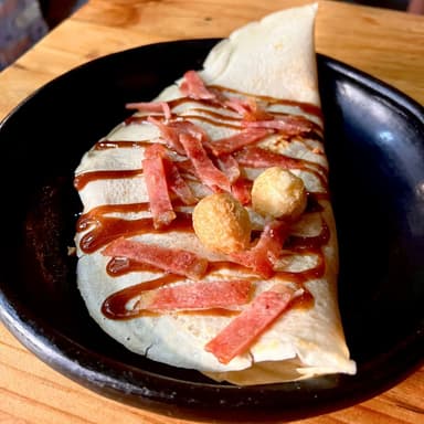 Crepe de Carne de BBQ