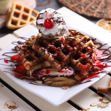Waffle Sensación Chocolate Mediano