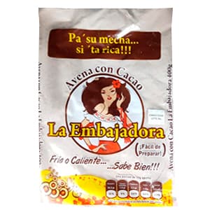AVENA LA EMBAJADORA CACAO 400 G