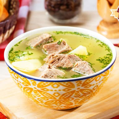Caldo de Carne de Costilla