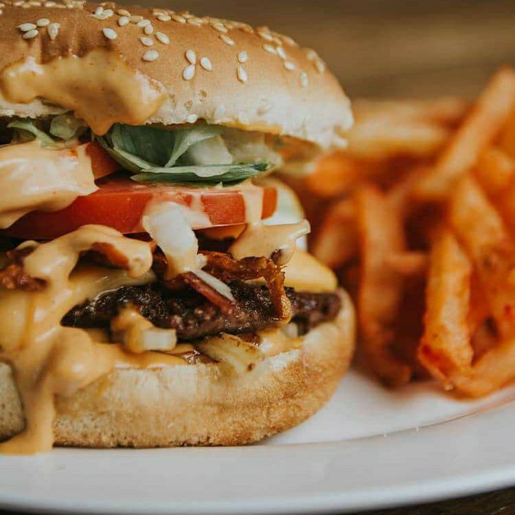 Smash Burger con tocino