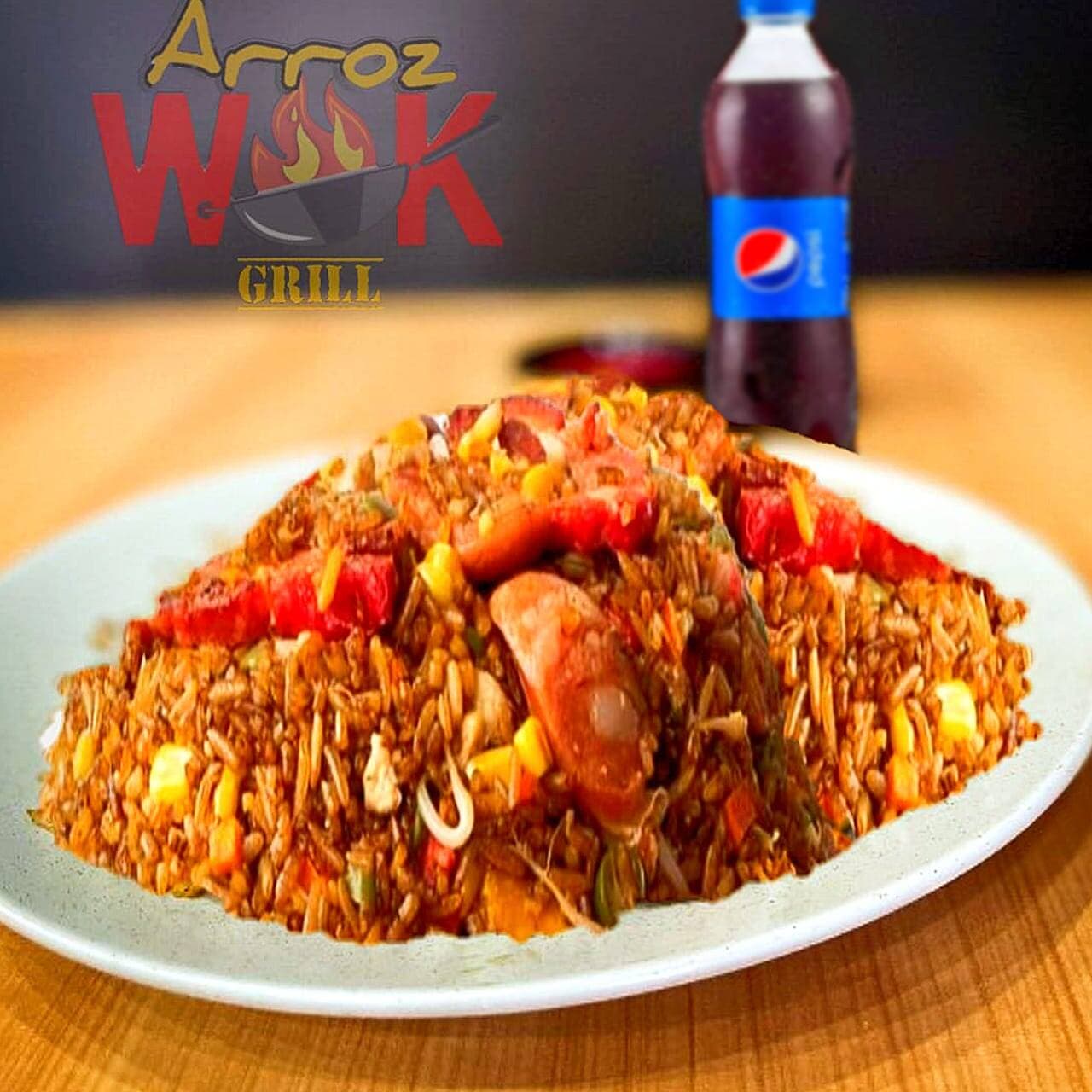 Arroz Ranchero + Gaseosa 250 Ml