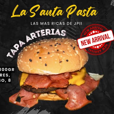 Hamburguesa Tapa Arterias