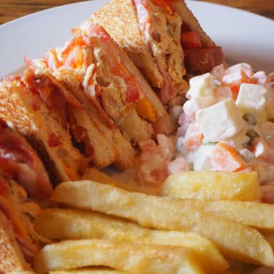 CLUBSANDWICH + LITRO DE AGUA