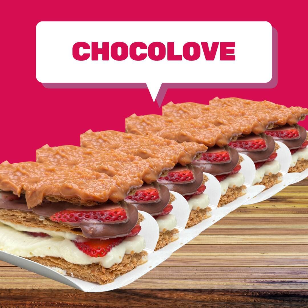 Milhoja Chocolove 6 uds