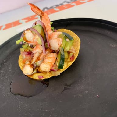 Tostada de Camaron