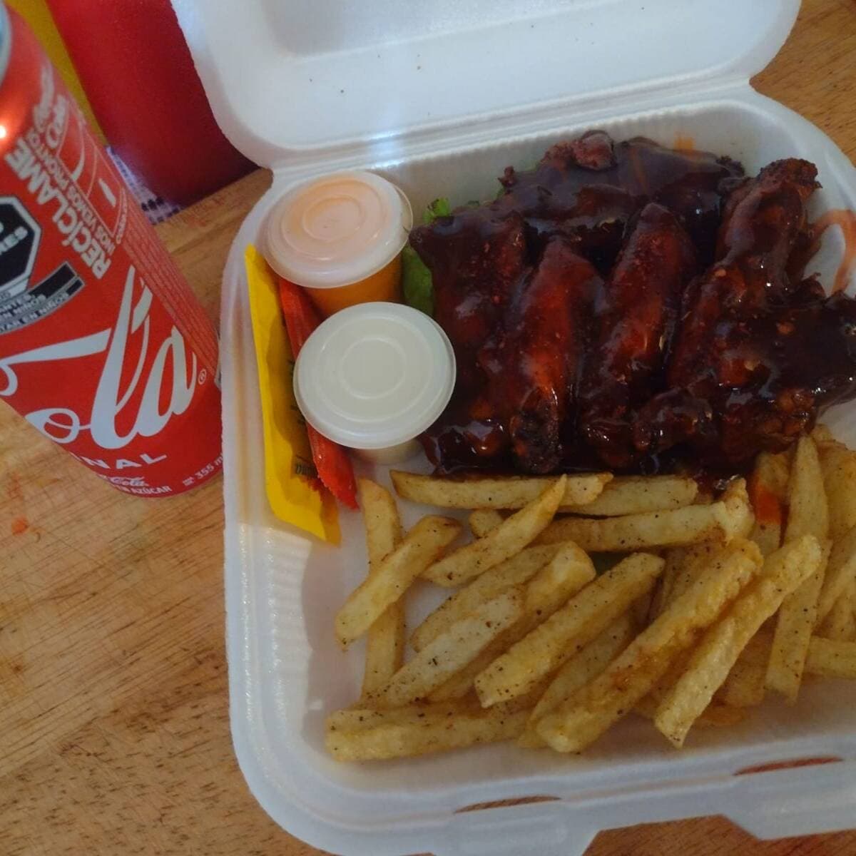 Trio Alitas  "Mango Habanero" Personal