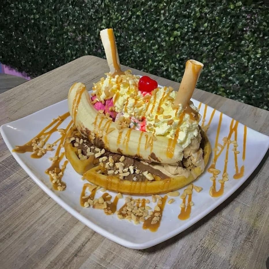 Banana Waffle