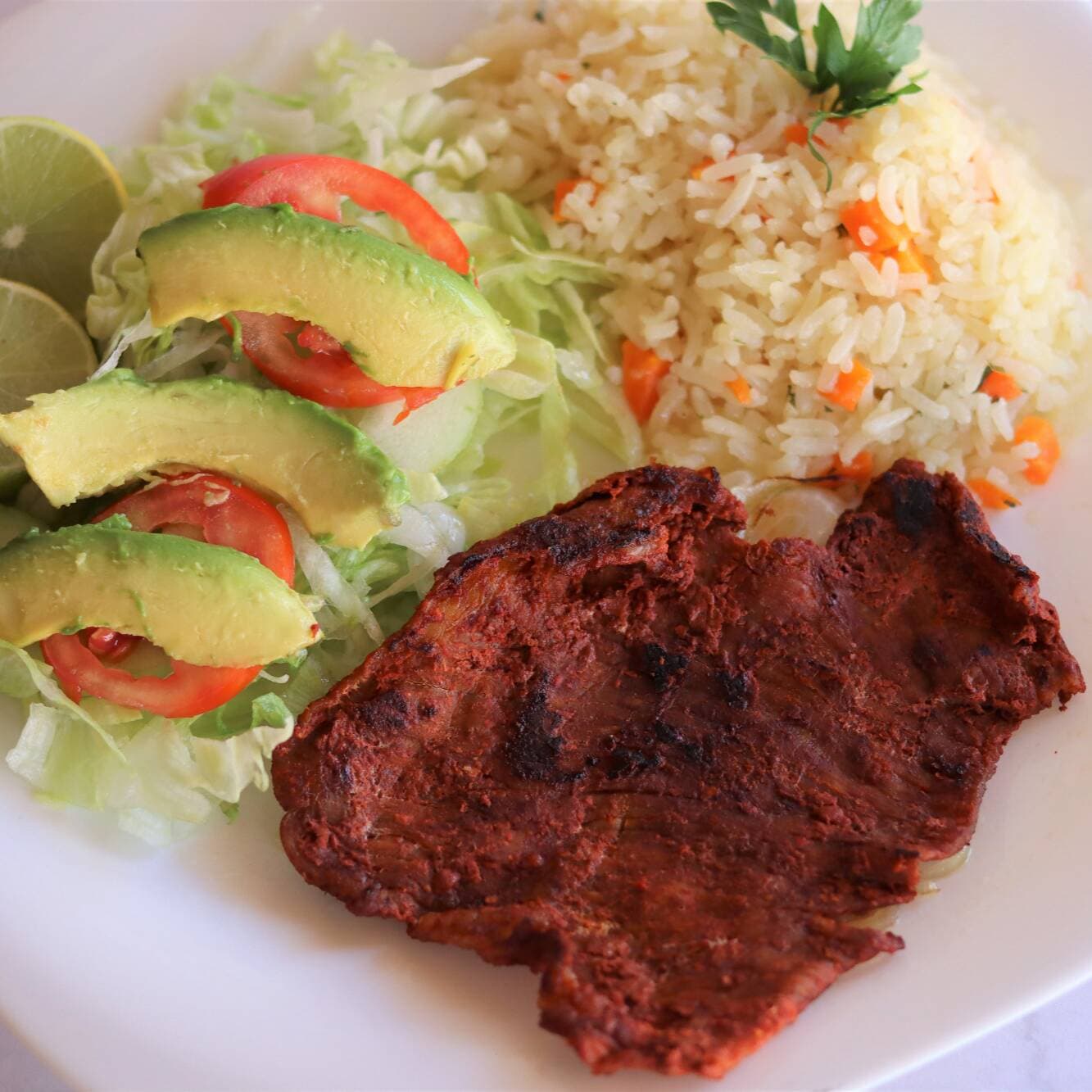 Cecina Enchilada