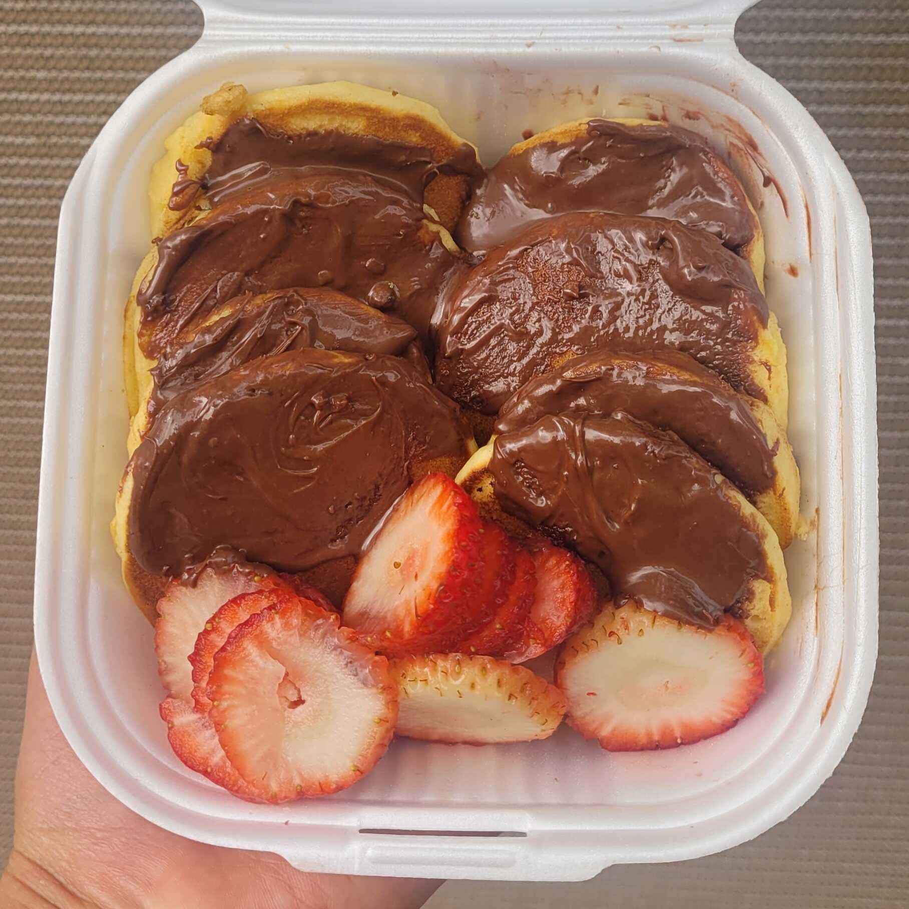 Mini Hot Cakes con NUTELLA