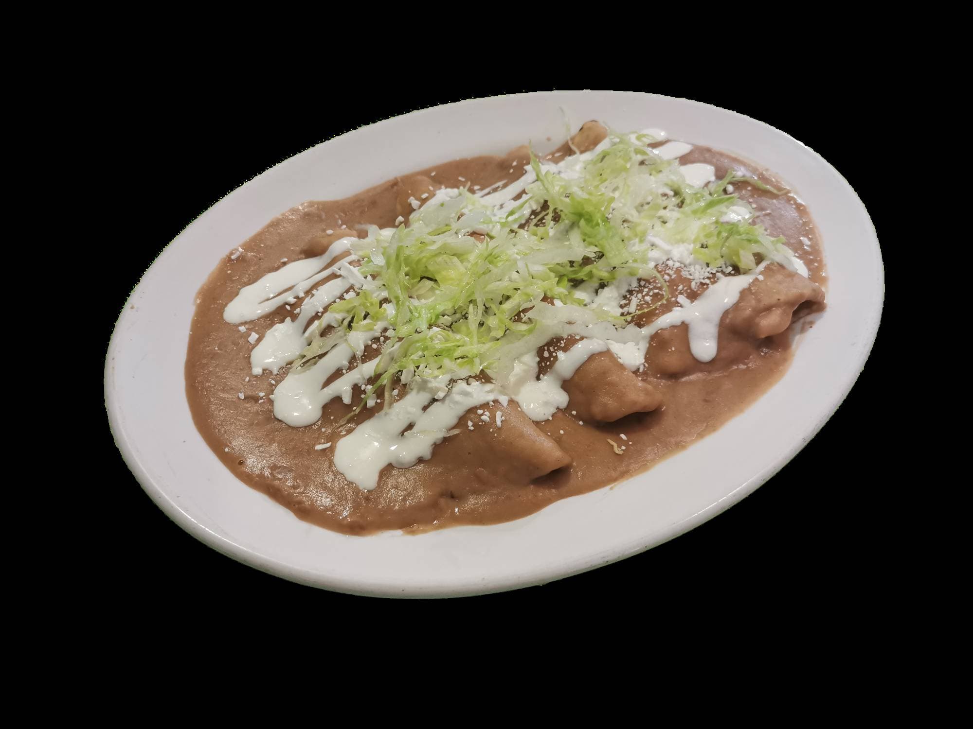 Enfrijoladas