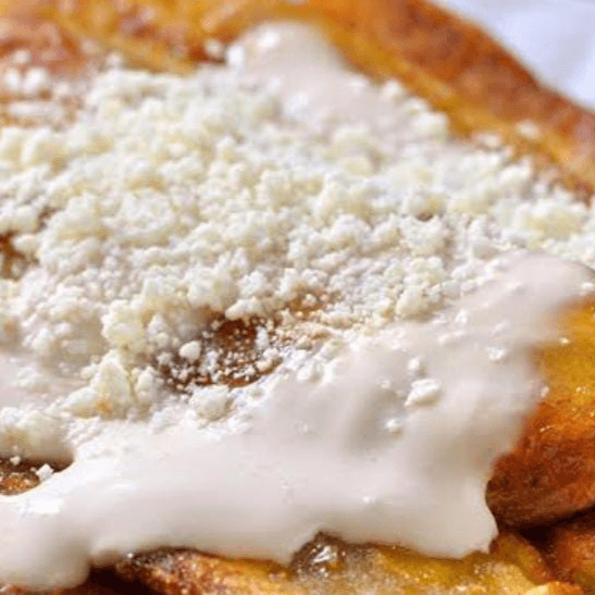 Plátanos fritos(4 rebanadas).