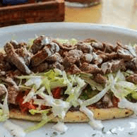 Huarache de costilla de res