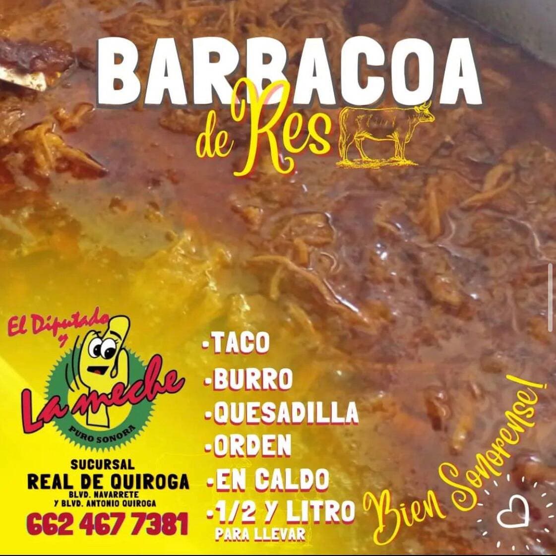 1/2 Orden de Barbacoa